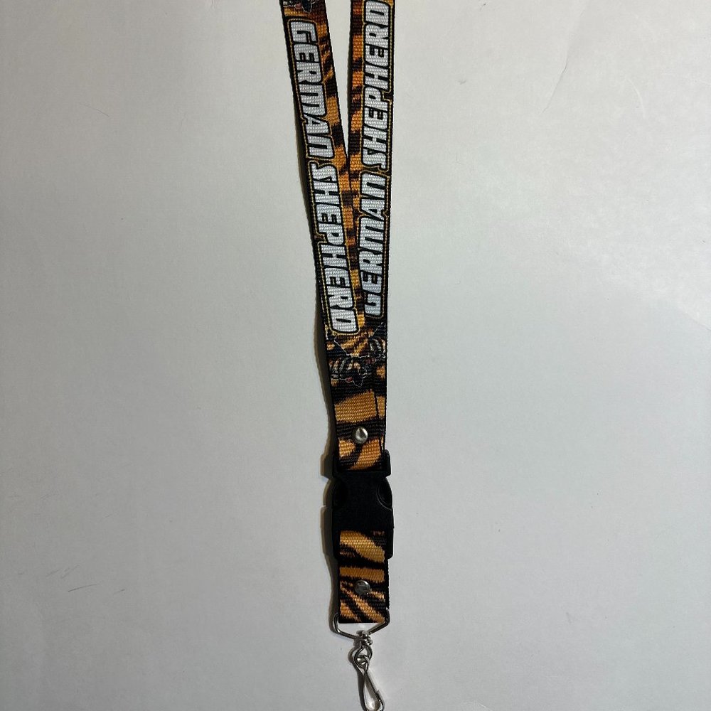 German Shepard Lanyard for Id's or Keys - Great Gift